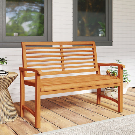 Teak Wood Outdoor Garden Bench