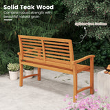 Teak Wood Outdoor Garden Bench