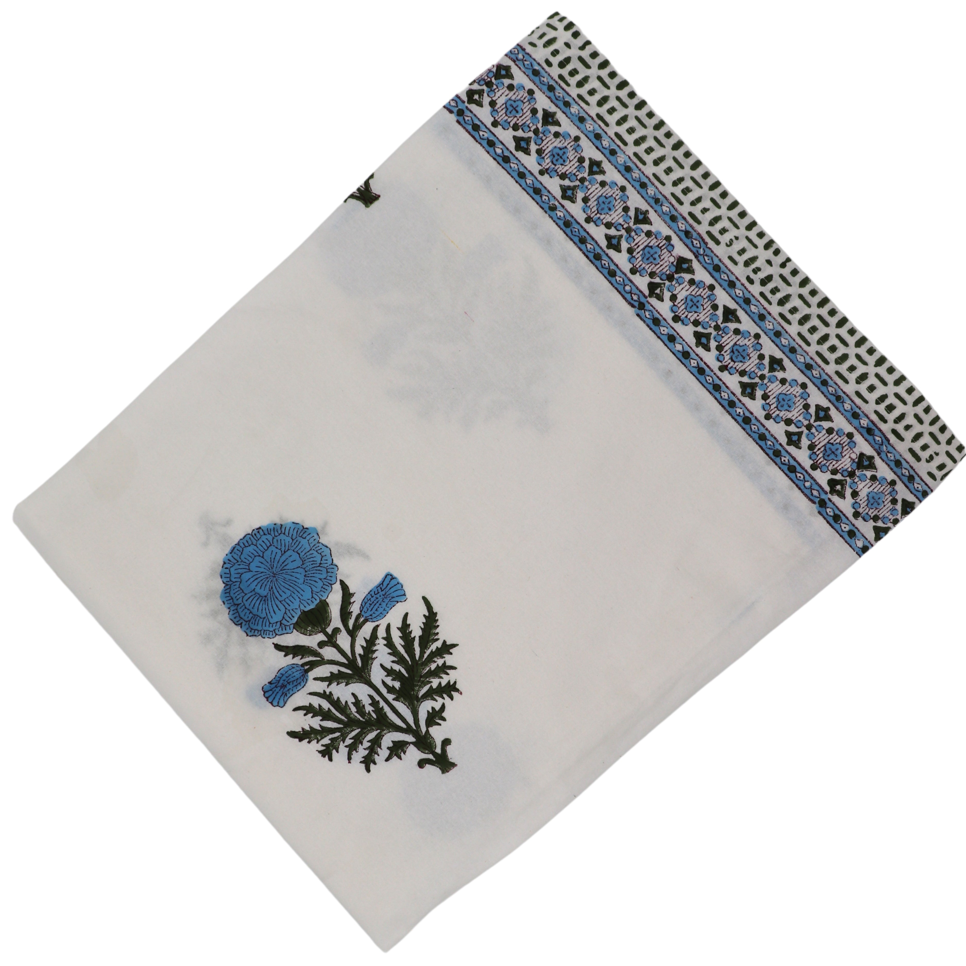 Cedric & Luca Toile de Blu Hortensia Tablecloth - Thumbnail 4