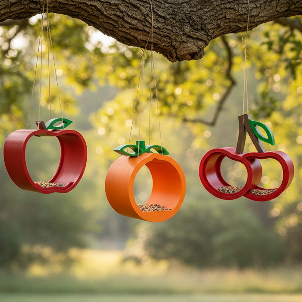 Fruit Collection Bird Feeders