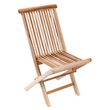 Telluride Teak Outdoor Patio Folding Chair