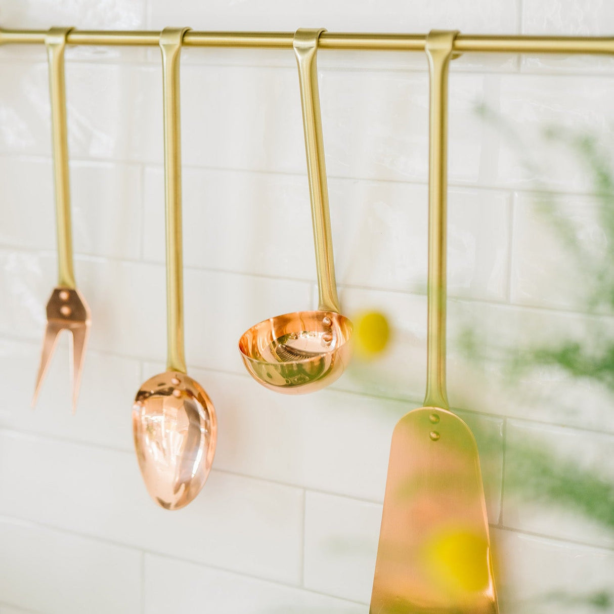 Utensil Hanging Rod Set