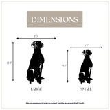 Rhodesian Ridgeback Garden Stake