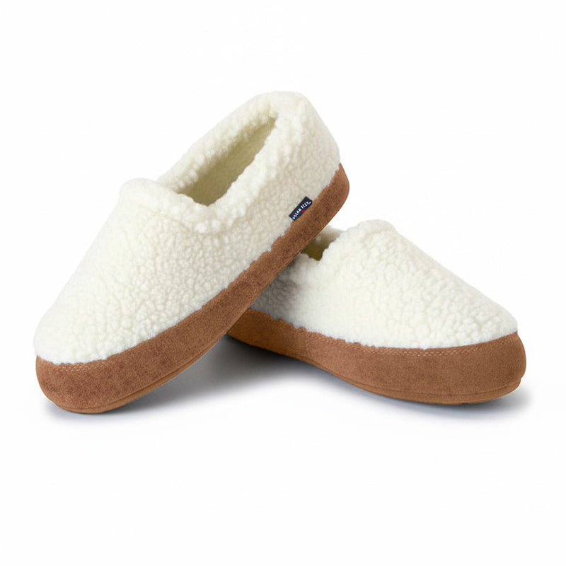 Polar Feet Women's Perfect Mocs - Cream Berber