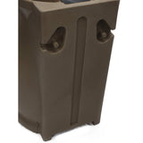 Brown Urn Rain Barrel with Planter Top - 65 Gallon