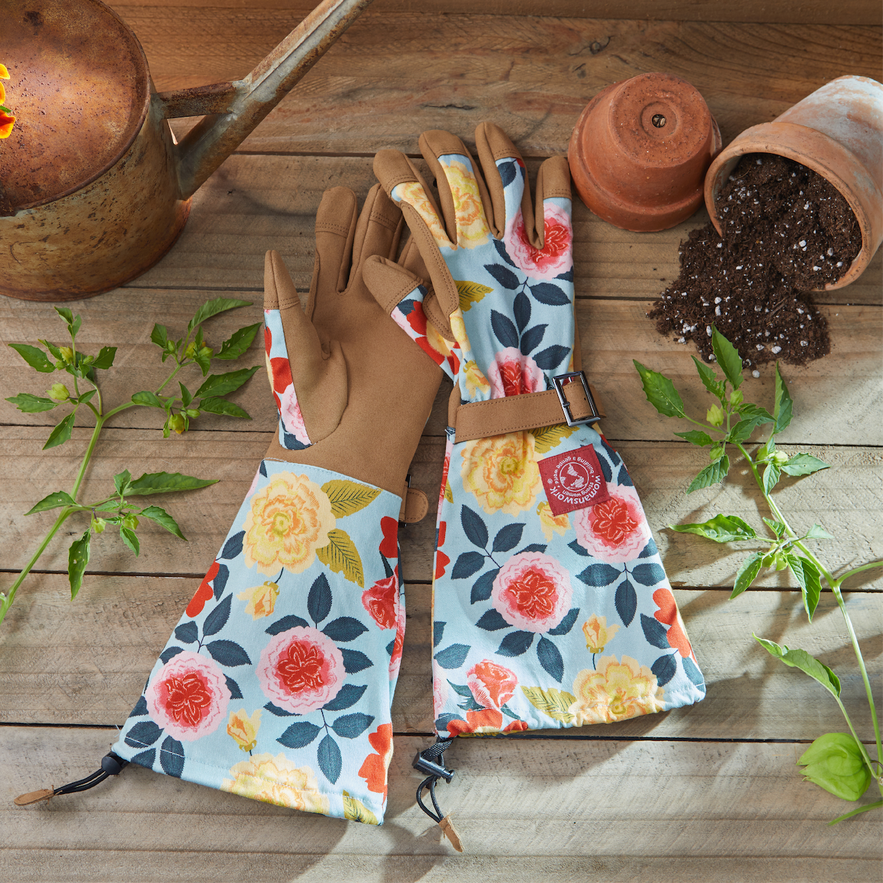 long arm gardening gloves Buy Woodland Garden Arm Saver Gloves Medium / Woodland Garden