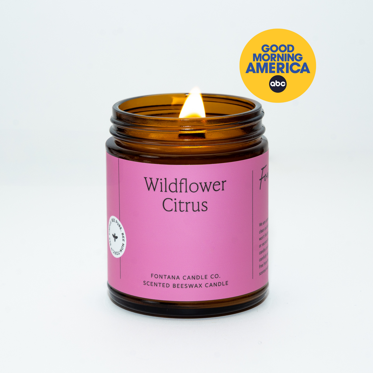 Wildflower Citrus Jar Candle