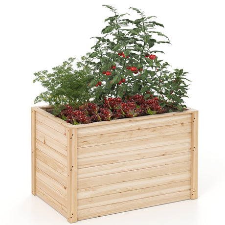Wooden Raised Garden Bed