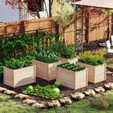 Wooden Raised Garden Bed