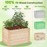 Wooden Raised Garden Bed