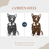 Yorkshire Terrier Garden Stake