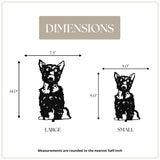 Yorkshire Terrier Garden Stake