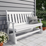 Keystone Amish Co. Franklin Poly Composite Porch Glider
