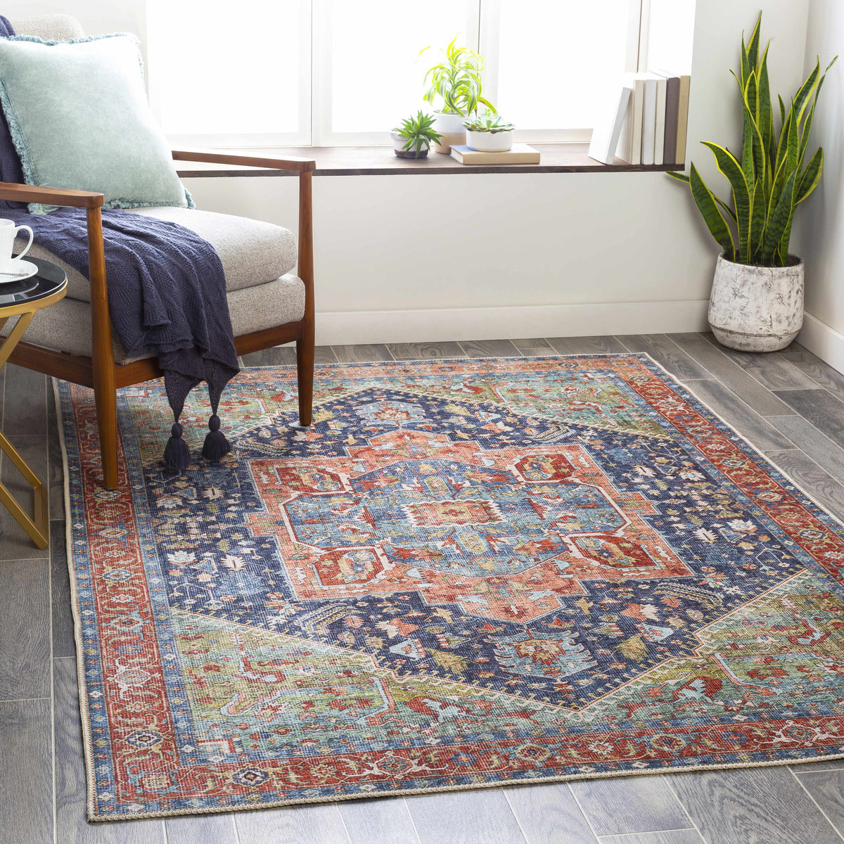 Exira Rug Exira Washable Area Rug – Plow & Hearth