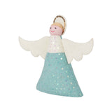 Handmade Blue Angel Christmas Tree Topper Arcadia Home