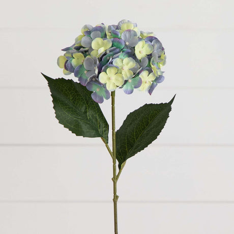 20" Artificial Hydrangea Flower Stem, Set of 3