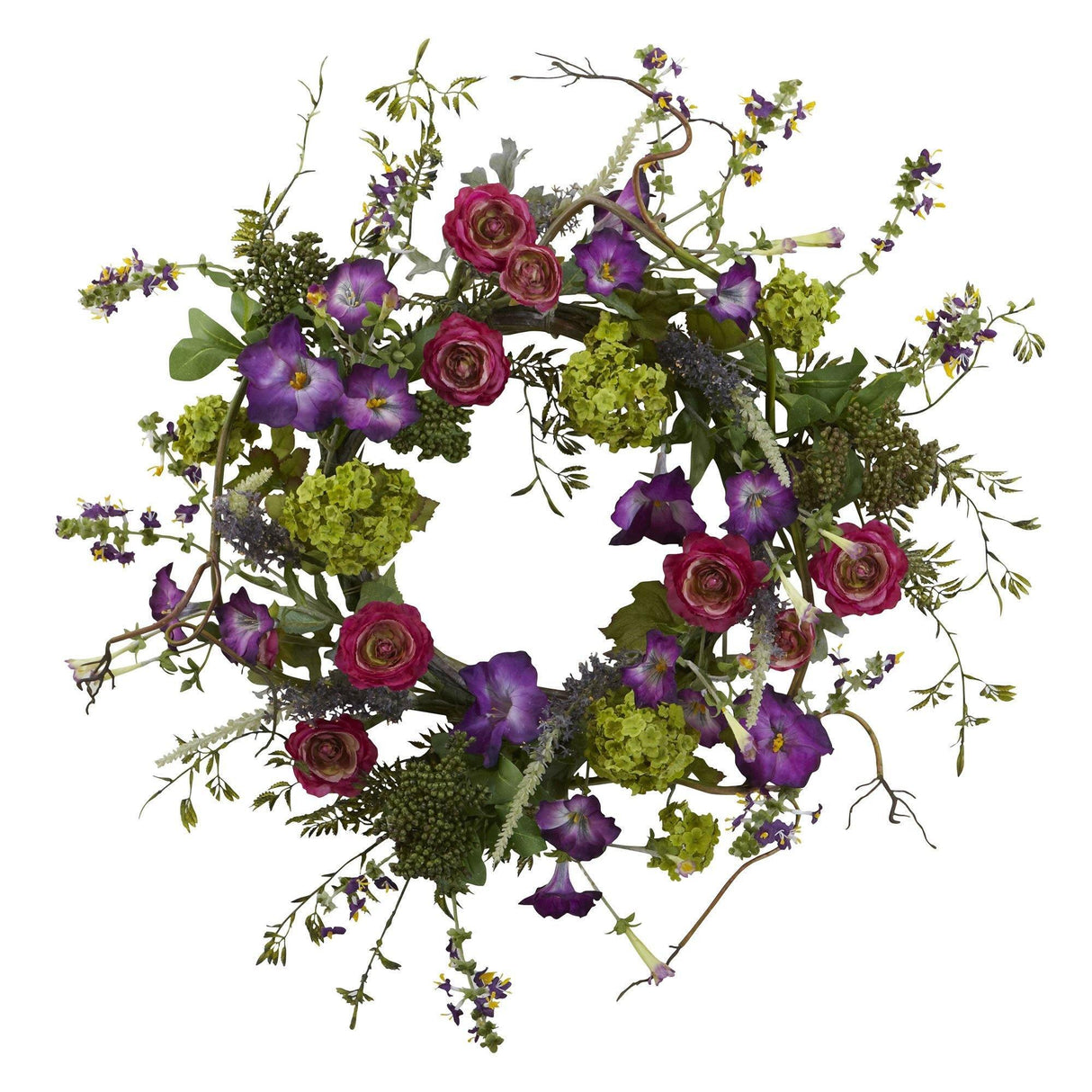 Veranda Garden Wreath, 20”