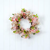 Cherry Blossom Wreath, 24"