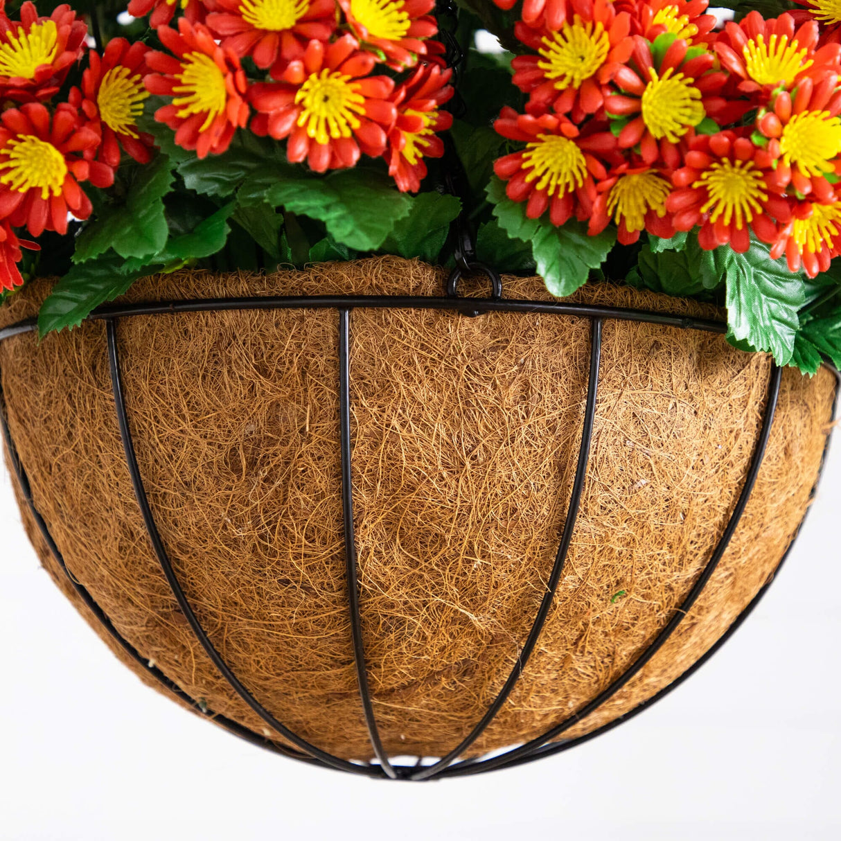 Artificial Chrysanthemum Hanging Basket