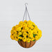 Artificial Chrysanthemum Hanging Basket