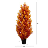 Autumn Artificial Fall Cedar Tree
