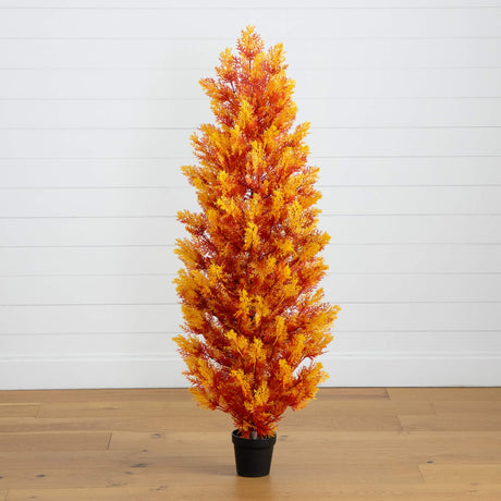 Autumn Artificial Fall Cedar Tree