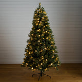 7.5' Artificial Christmas Tree with 450 Warm White Lights