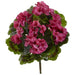 Geranium Artificial Bush - Set of 4