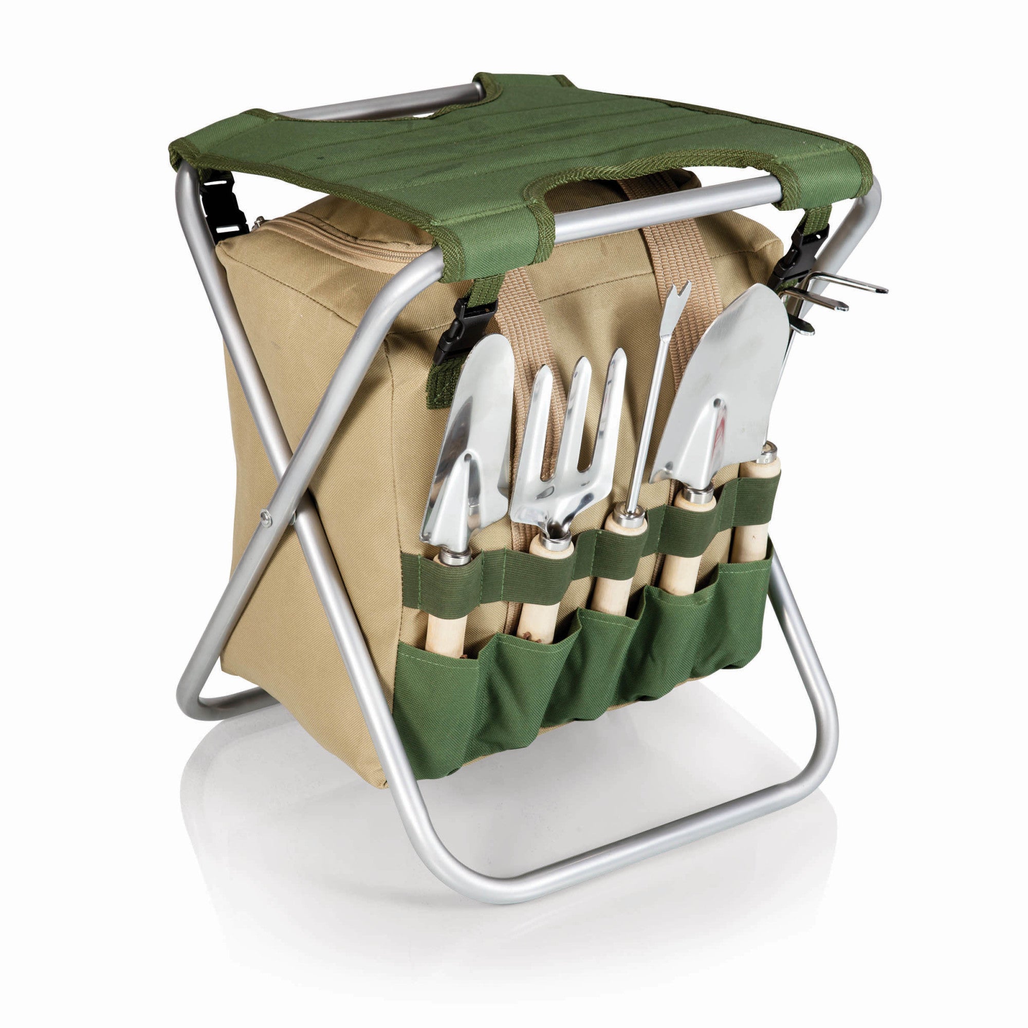 Plow & Hearth Gardener Folding Seat - Thumbnail 2