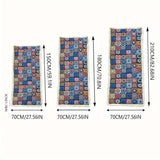 Sofa Bed Cover & Bohemian Chic Moroccan Blue Couch Protector