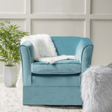 Zeniqua Upholstered Swivel Chair