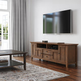 Amherst Solid Wood TV Media Stand, 72"