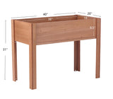 Wooden Raised Garden Bed with Legs