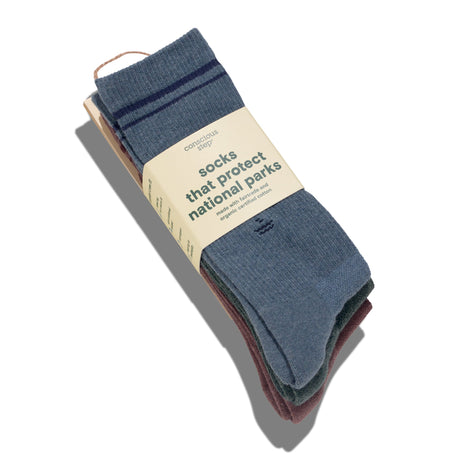 Comfort Crew Socks that Protect National Parks