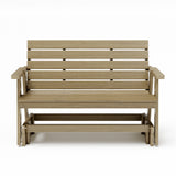 SimplyPoly Amish Made Signature Recycled Plastic Porch Glider