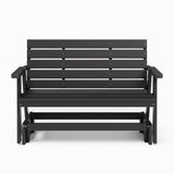 SimplyPoly Amish Made Signature Recycled Plastic Porch Glider