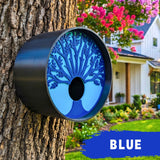 Tranquil Tree Modern Round Birdhouses