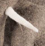 Blue Elephant Door Stop Hand Felted Wool Arcadia Home