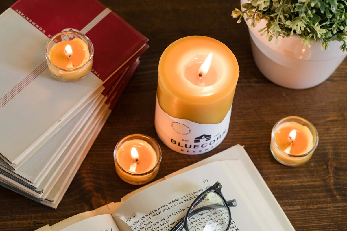 Pure Beeswax Tea Light Candles