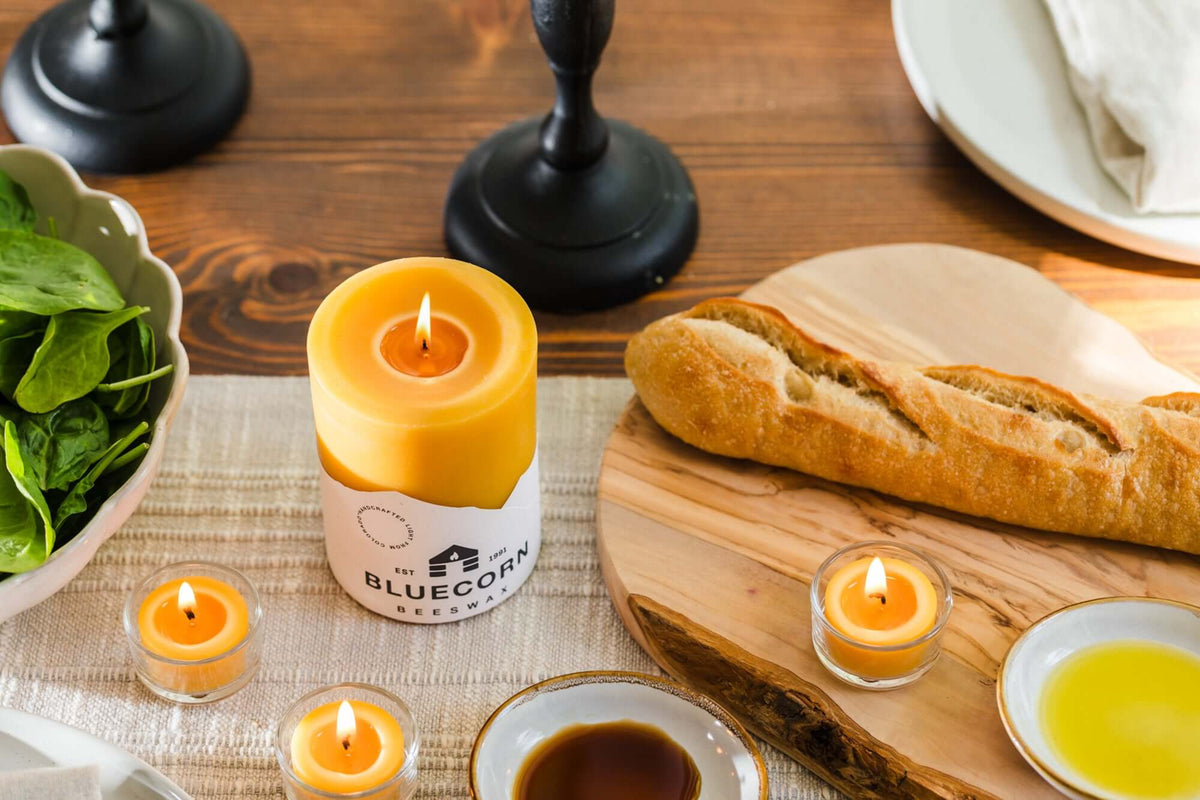 Pure Beeswax Tea Light Candles