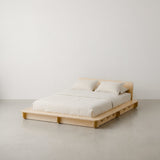 Abi Birch Bed Platform