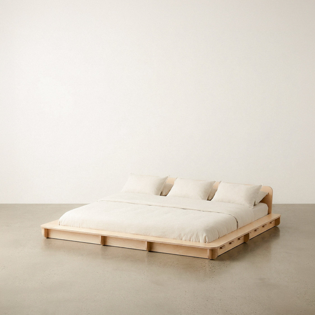 Abi Birch Bed Platform