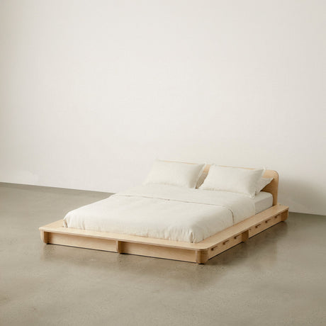 Abi Birch Bed Platform
