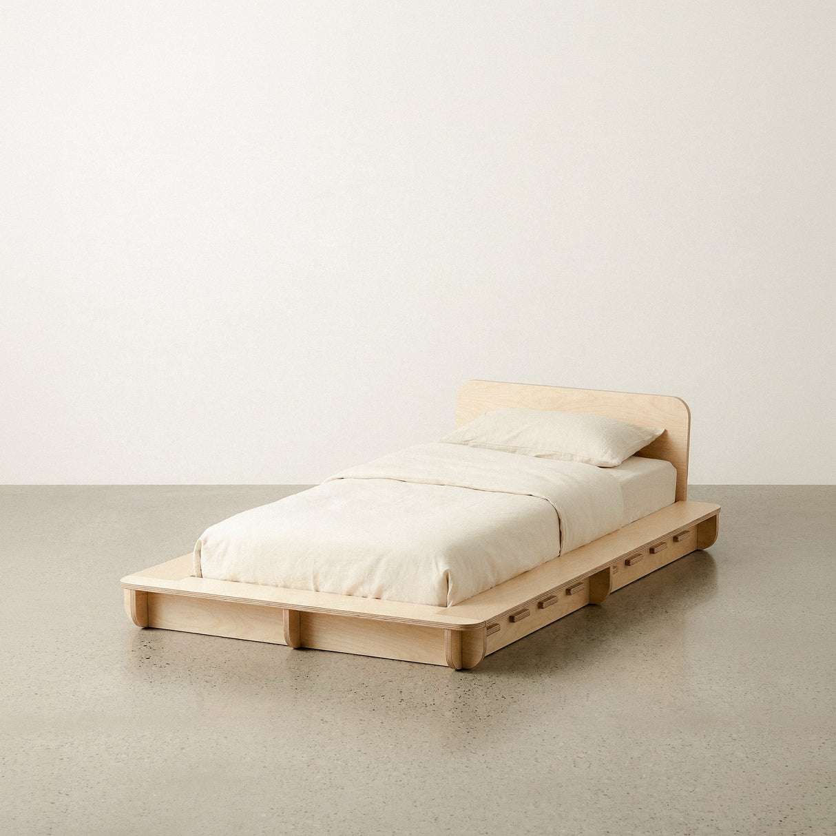 Abi Birch Bed Platform