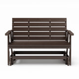 SimplyPoly Amish Made Signature Recycled Plastic Porch Glider