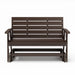 SimplyPoly Amish Made Signature Recycled Plastic Porch Glider