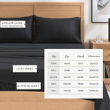 4-Piece Cotton Solid Flannel Sheet - Nordic Collection