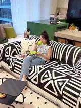 Boho Style Sofa Cover