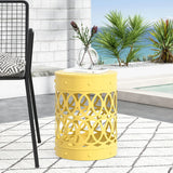 Riviera Outdoor Metal Large End Table