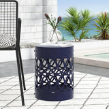 Riviera Outdoor Metal Large End Table